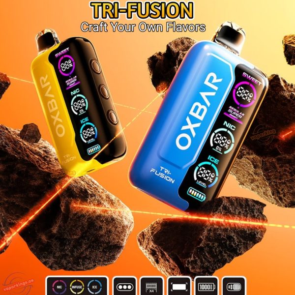 OXBAR Tri Fusion 45000 Puffs 50mg Disposable Vape in Kenya