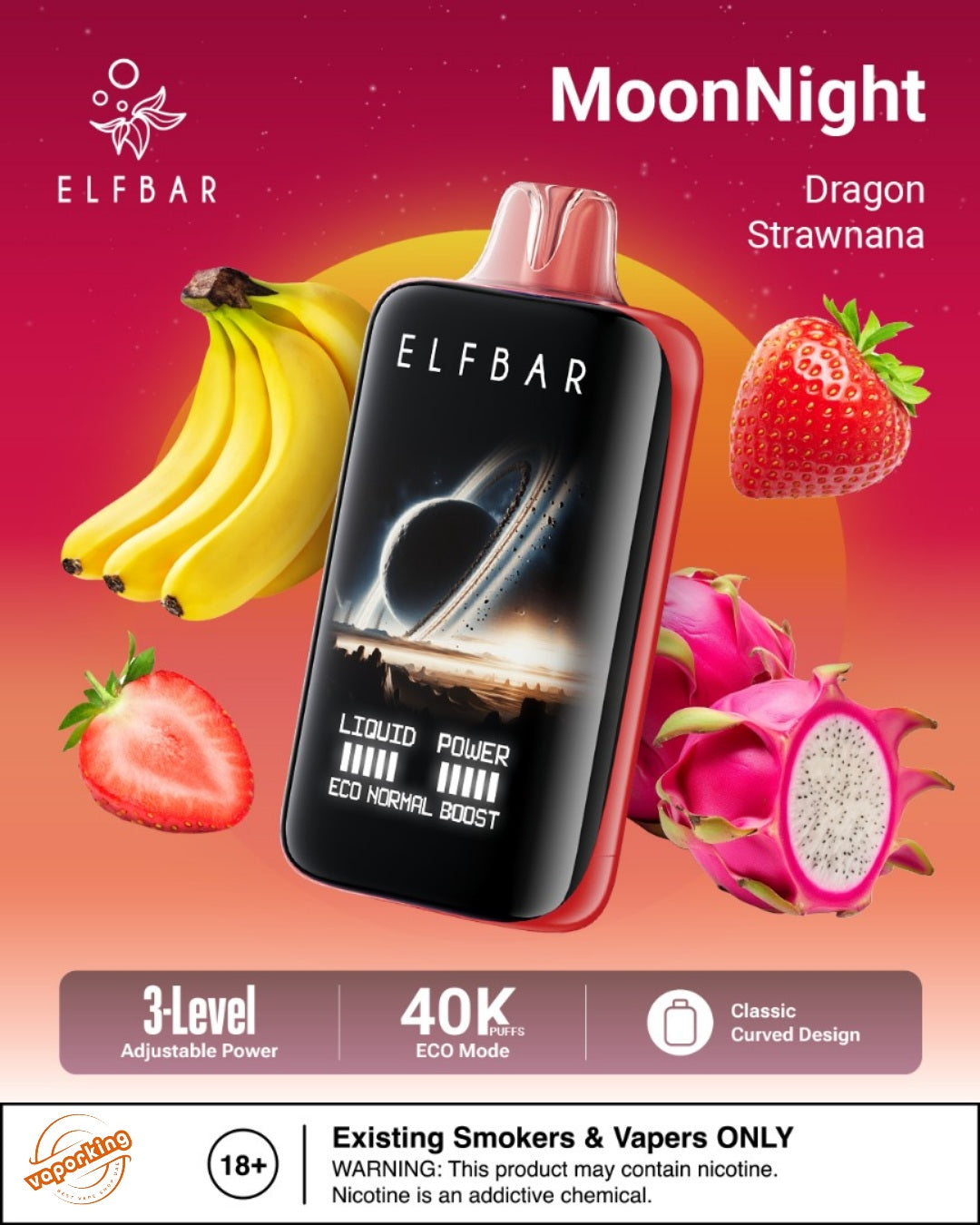 Elfbar Moonlight 40000 Puffs Disposable Vape 50mg in Kenya