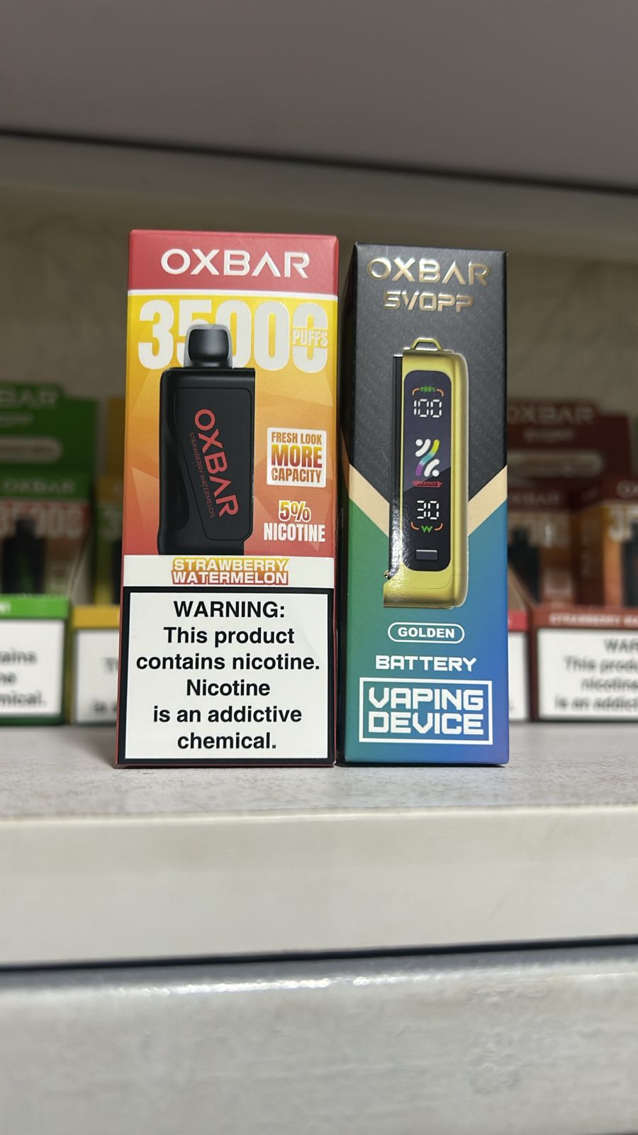 Oxbar 35,000 puffs Starter kit (Rechargeable) | Oxbar in Kenya