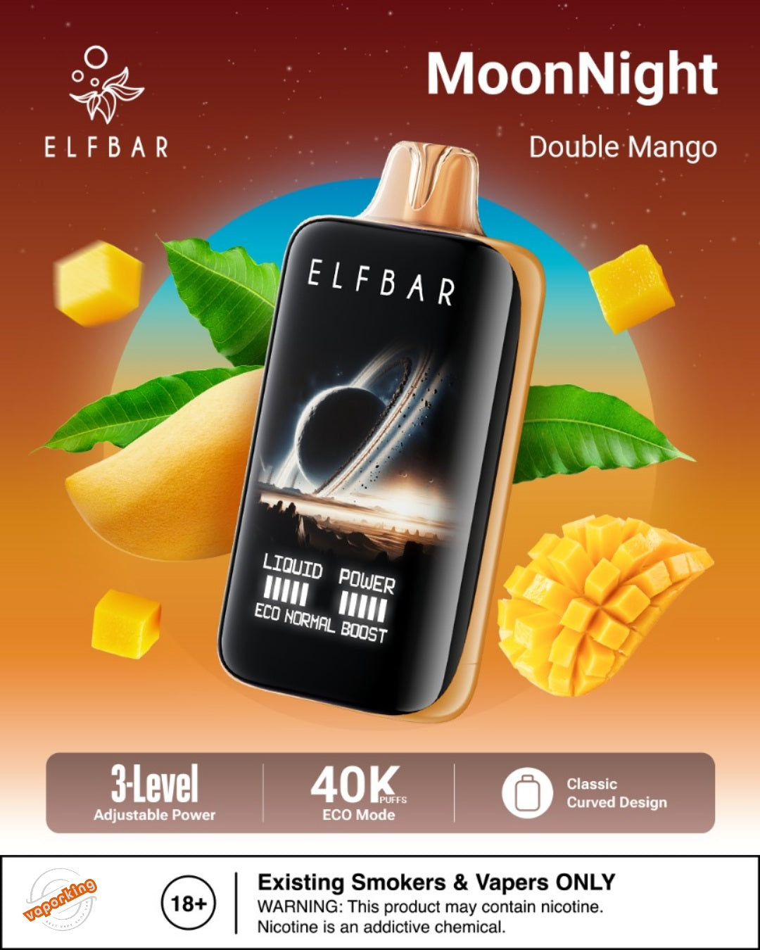 Elfbar Moonlight 40000 Puffs Disposable Vape 50mg in Kenya