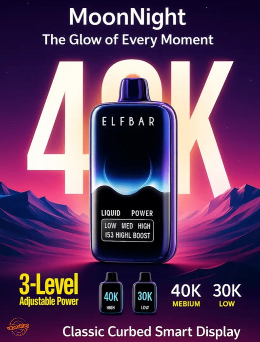 Elfbar Moonlight 40000 Puffs Disposable Vape 50mg in Kenya