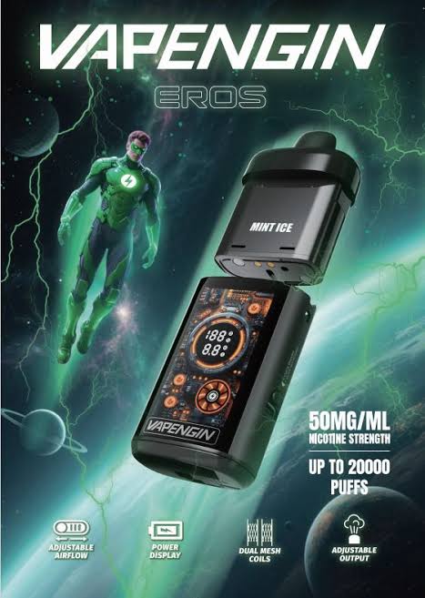 Vapengin EROS 20000 puffs Kenya FULL KIT