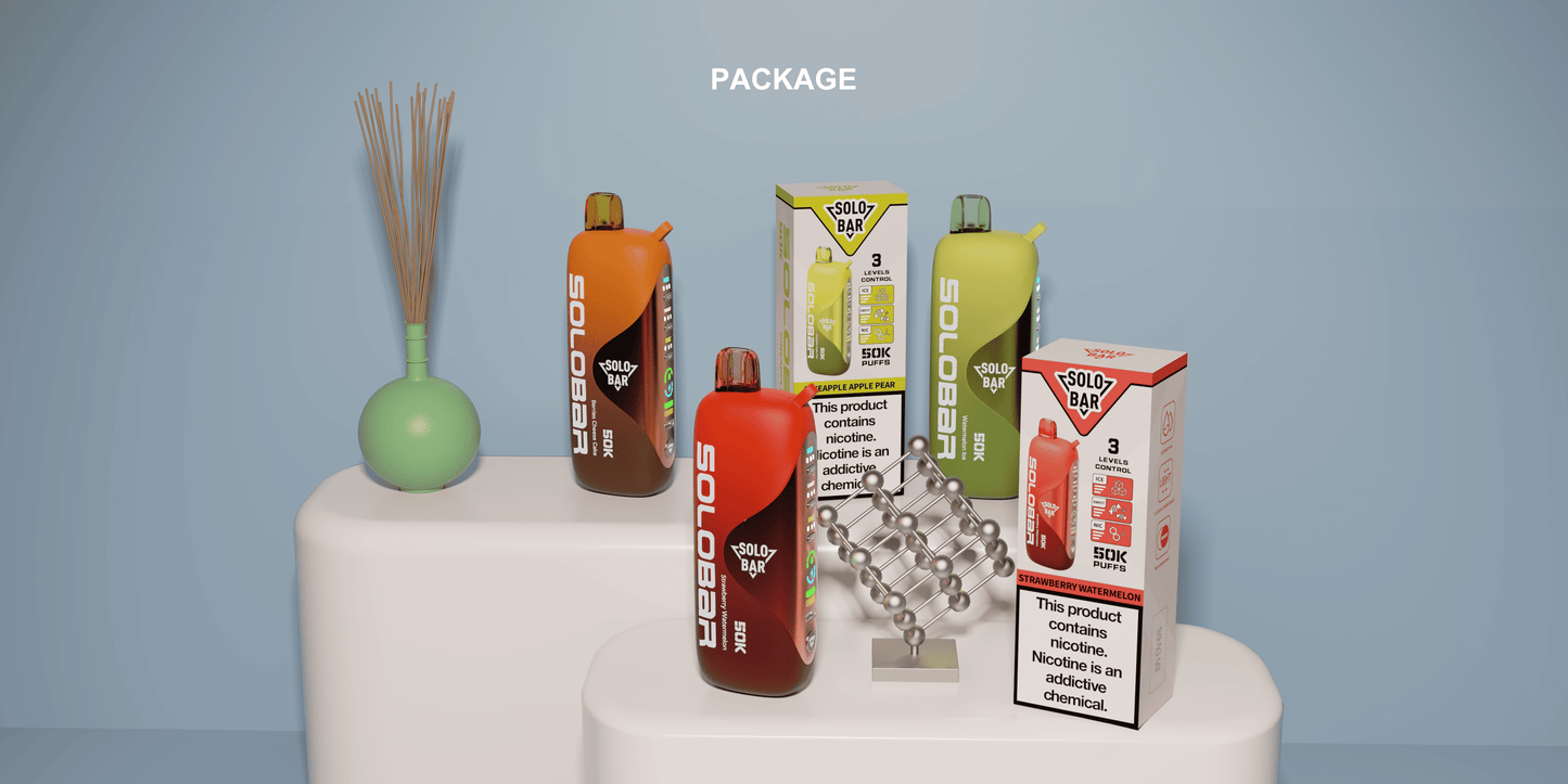 Solobar 50000puffs (Rechargeable) Janjar vapes kenya