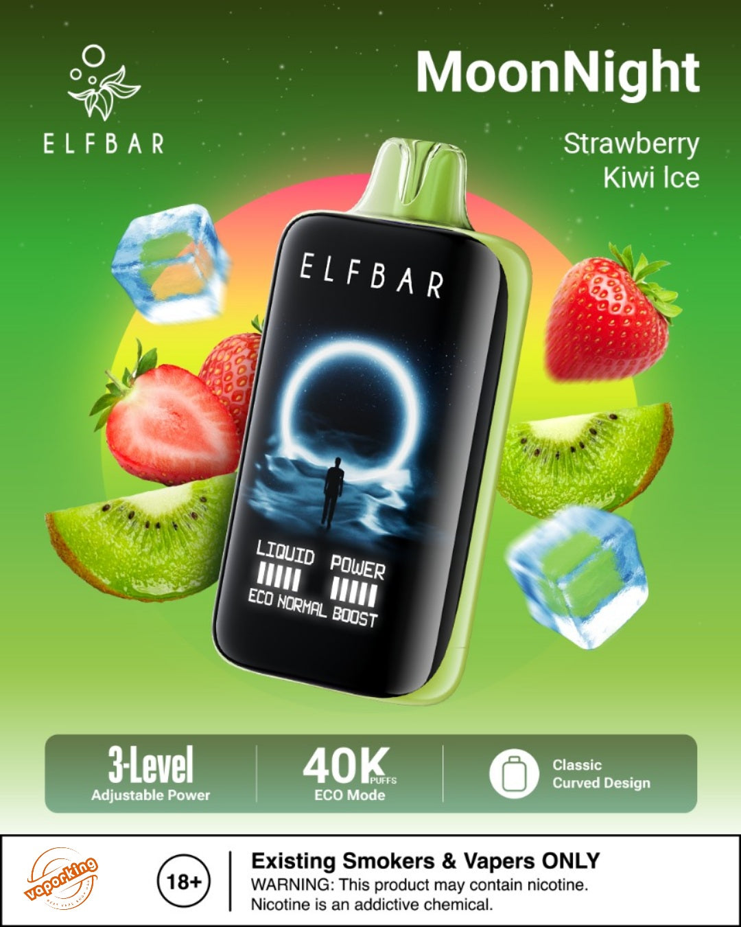 Elfbar Moonlight 40000 Puffs Disposable Vape 50mg in Kenya