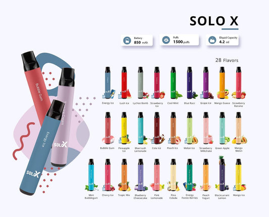 Vapeman Solo X 1500 puffs