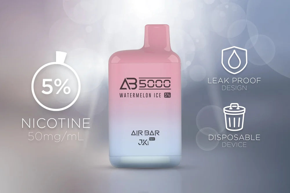 Airbar AB5000 puffs rechargeable & Disposable vape - Kenya