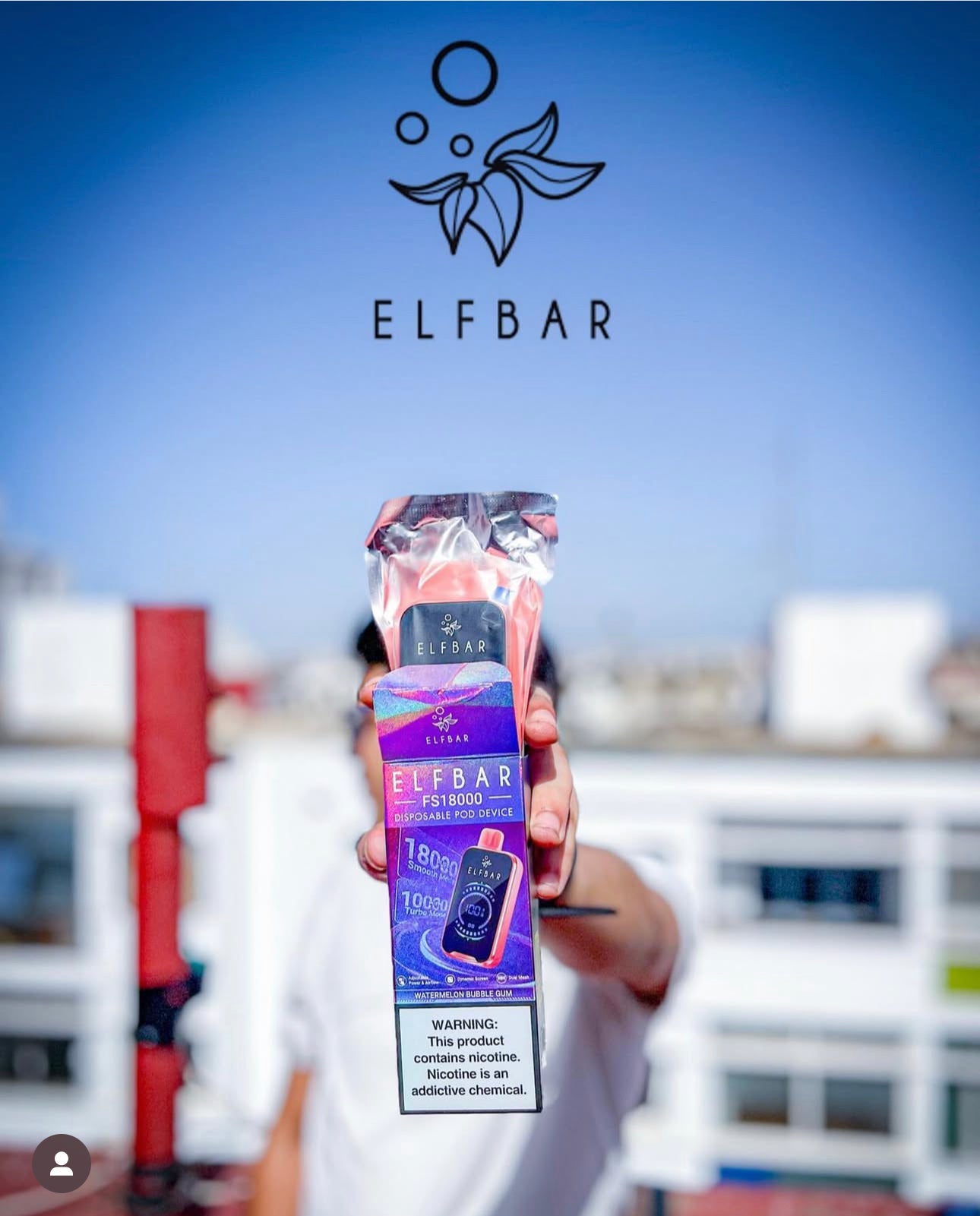 ELF BAR FS18000 ( 18000 PUFFS ) DISPOSABLE VAPE – 5%( 50MG )