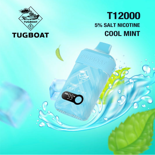 Tugboat T12000 Puffs Disposable (5% Salt Nicotine) Vape