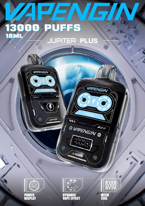 VAPENGIN JUPITER PLUS 13000 PUFFS POD now available