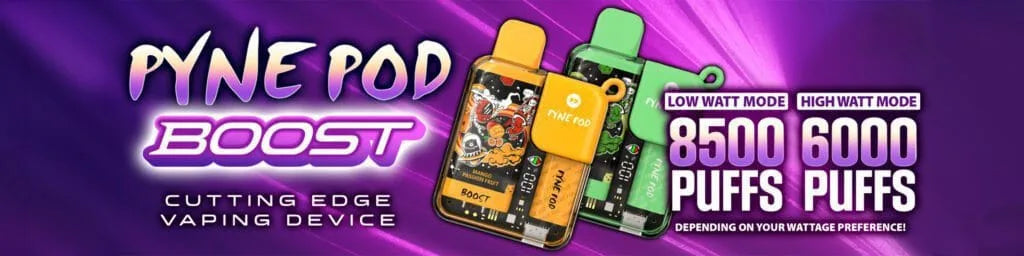 PYNE POD BOOST 8500 puffs vape -now available in Kenya