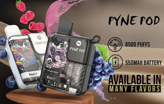 PYNE POD BOOST 8500 puffs vape -now available in Kenya