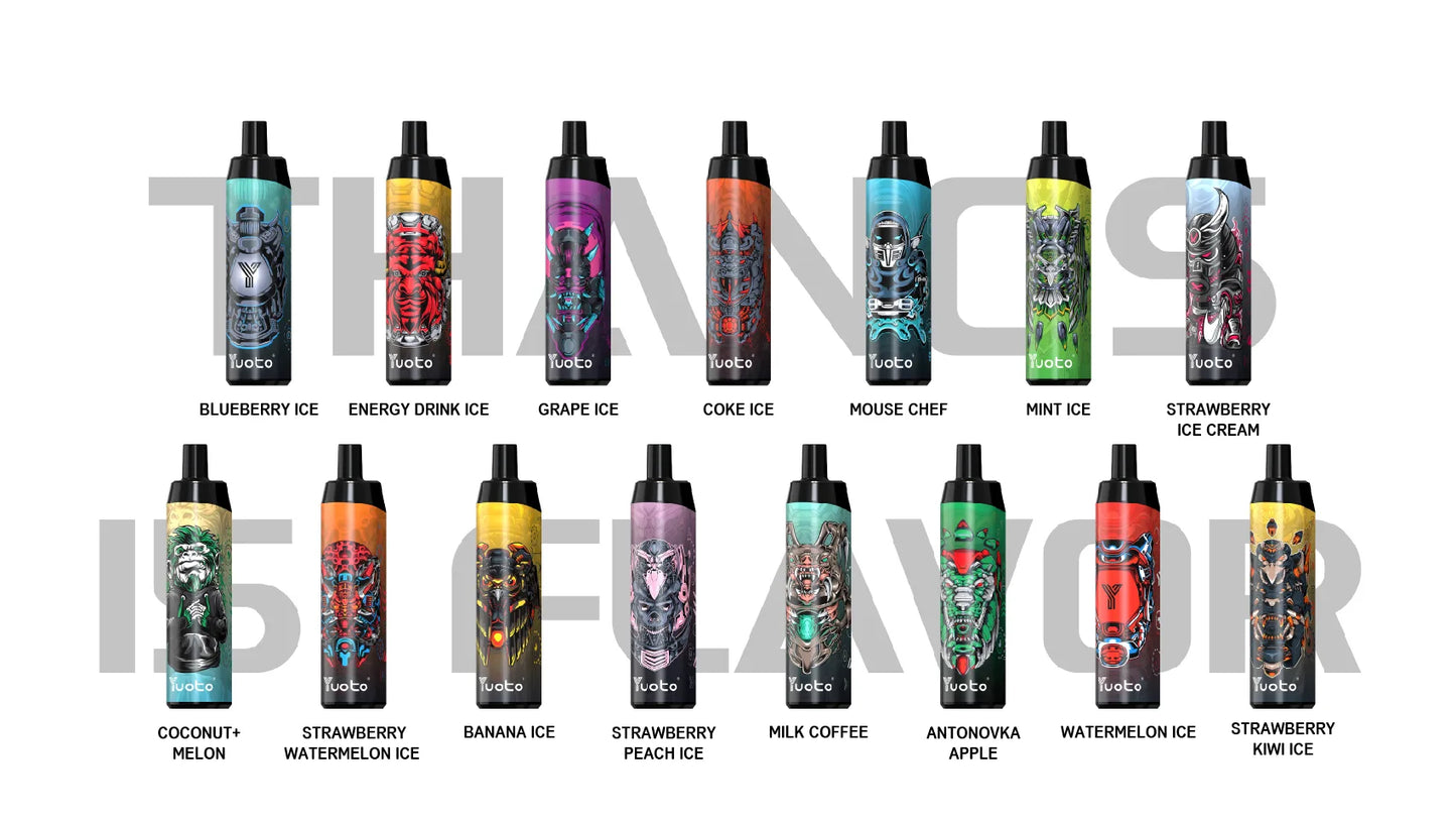 YUOTO Thanos 5000 Puffs disposable vape Kenya