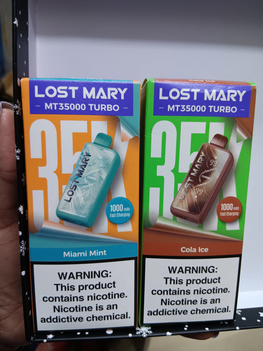 Lost Mary 35000puffs Rechargeable &Disposable