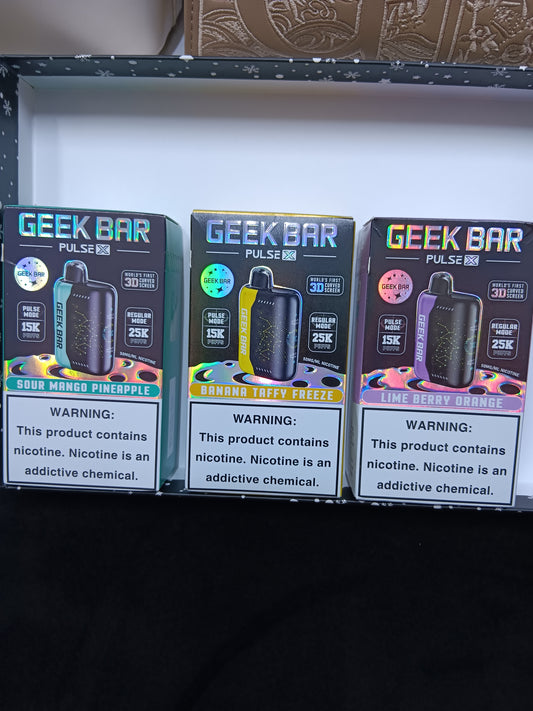 Geekbar 25000puffs Rechargeable &Disposable