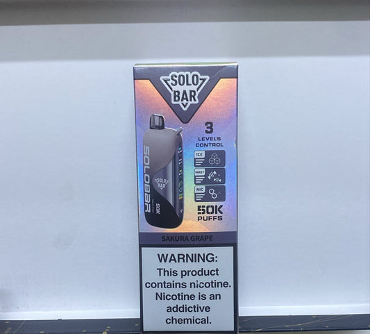 Solobar 50000puffs(Rechargeable)