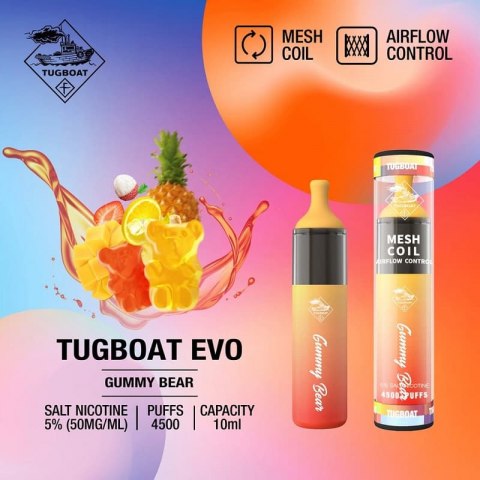 Tugboat EVO Disposable Vape in Kenya - non rechargeable