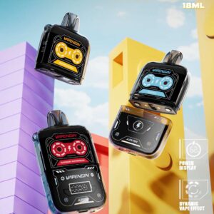 Vapegin Jupiter 13000puffs Full kit (Rechargeable & Disposable)
